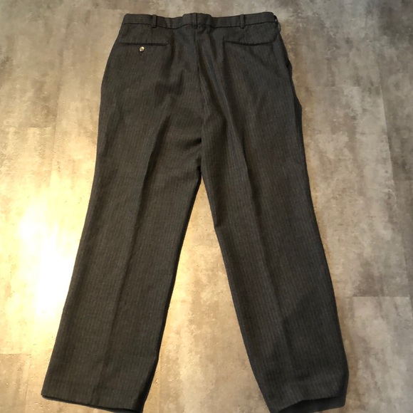 44R Pierre Cardin Grey Virgin Lambs Wool Suit - Picture 7 of 7